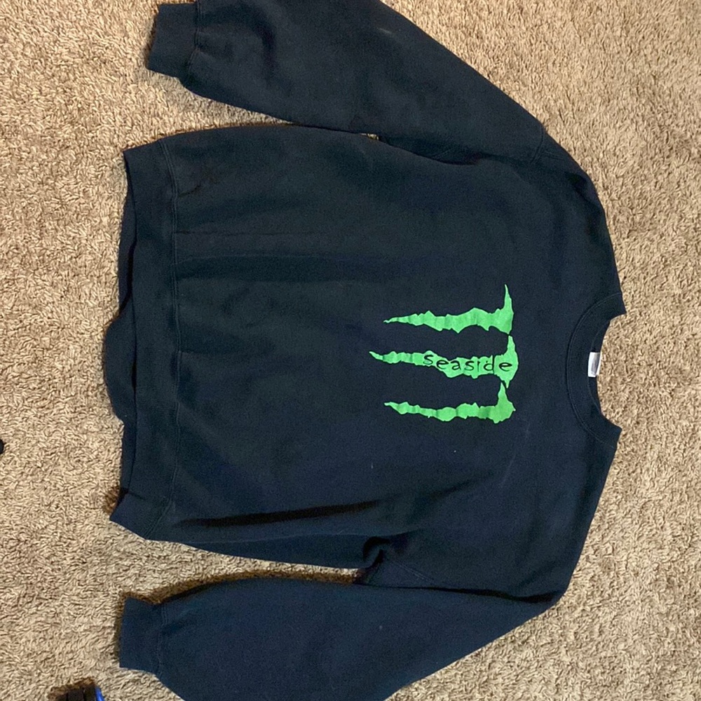 Monster energy “seaside” Crewneck